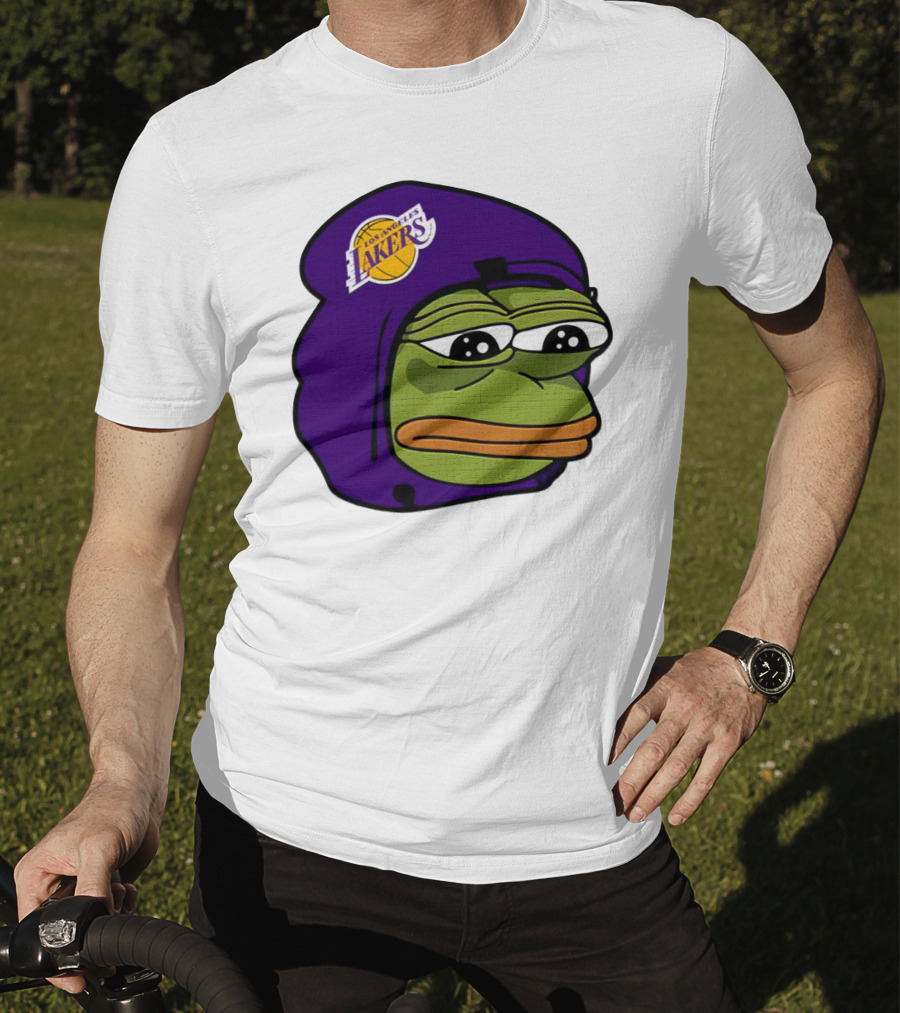 Pepe The Frog Los Angeles Lakers T-Shirt