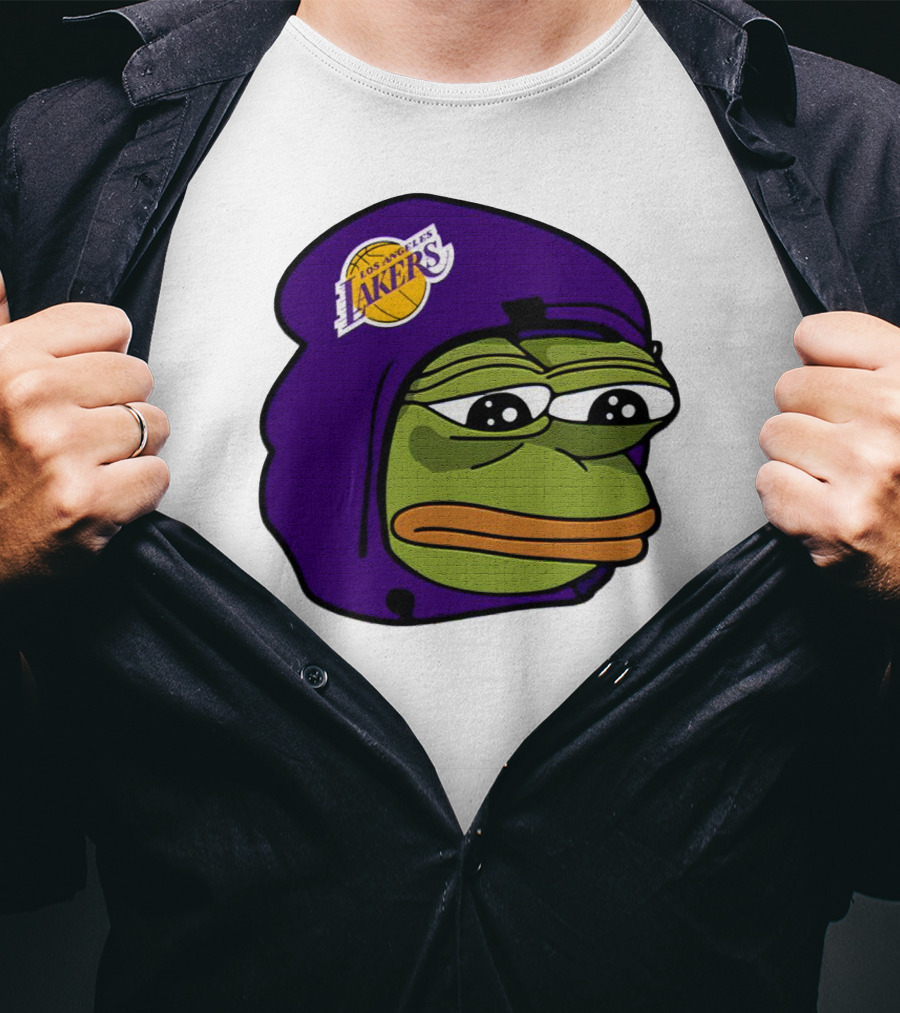 Pepe The Frog Los Angeles Lakers T-Shirt