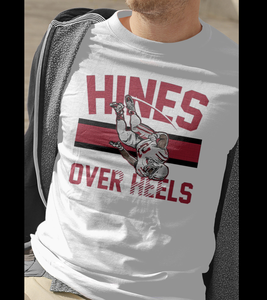 Hines Over Heels Football Flip T-Shirt