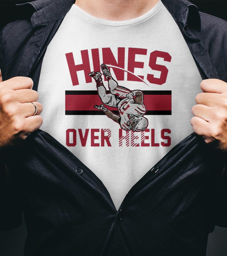 Hines Over Heels Football Flip T-Shirt