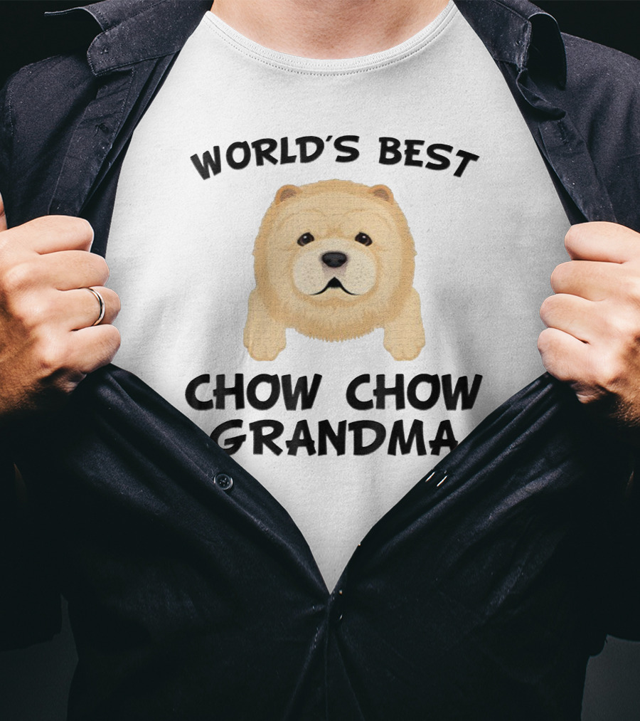 World's Best Chow Chow Grandma T-Shirt