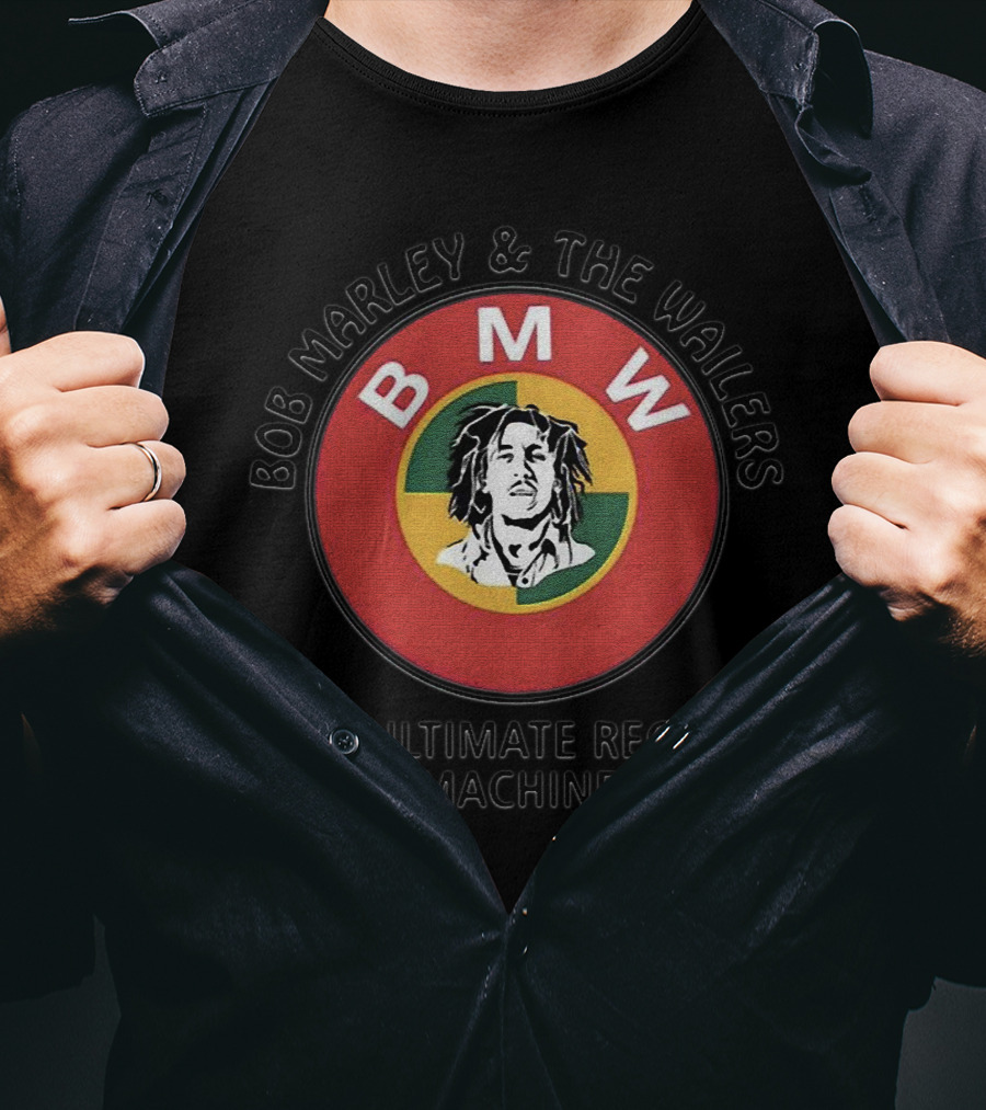 Bob Marley And The Wailers BMW The Ultimate Reggae Machine T-Shirt