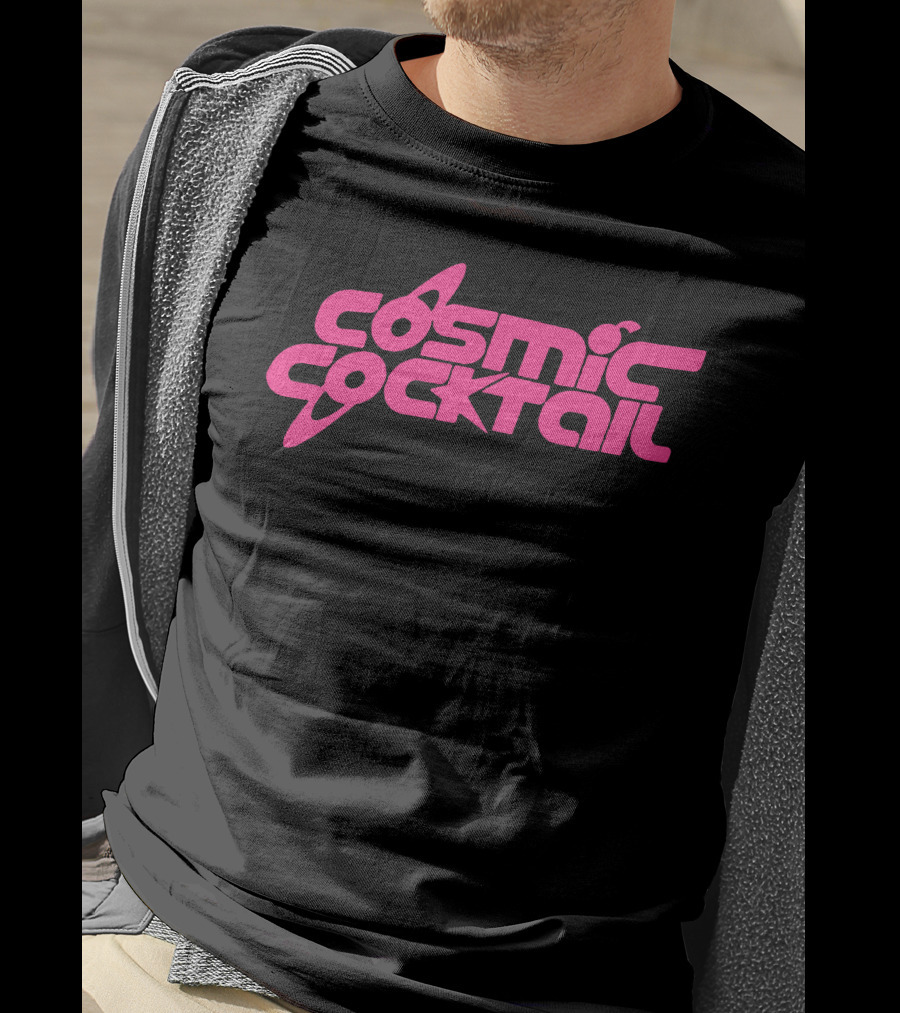 Cosmic Cocktail Bold Pink T-Shirt