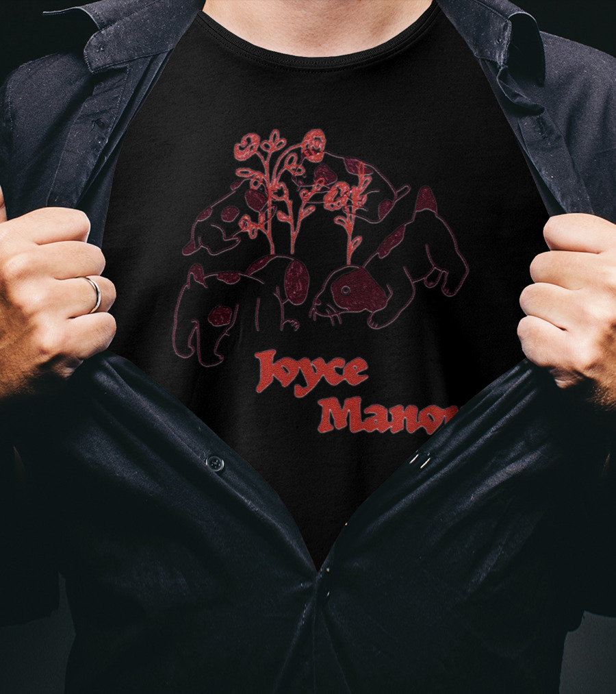 Joyce Manor Dogs Playing With Flowers T-Shirt