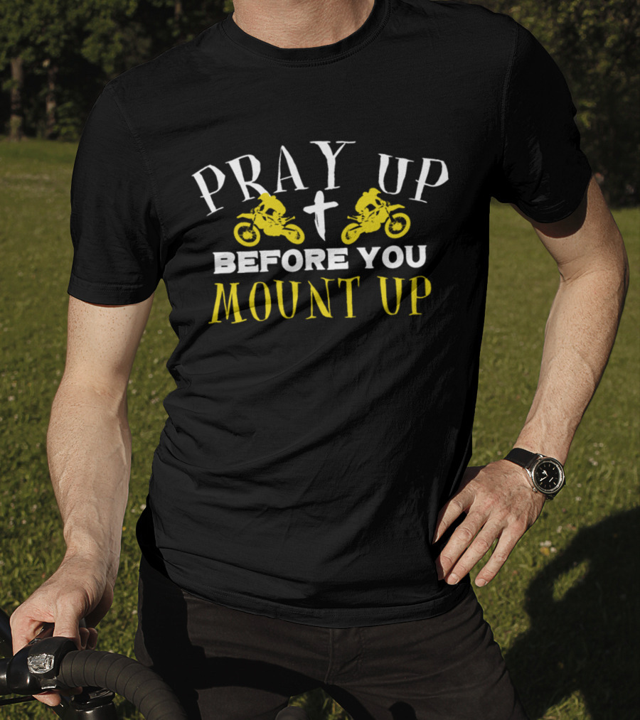 Mount Up Biker Motorcycle 2.bikermotorcycle 1106 T-Shirt