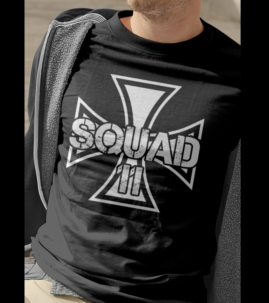 Biker Paintball Motorrad Squad Team Club 11 0744 T-Shirt