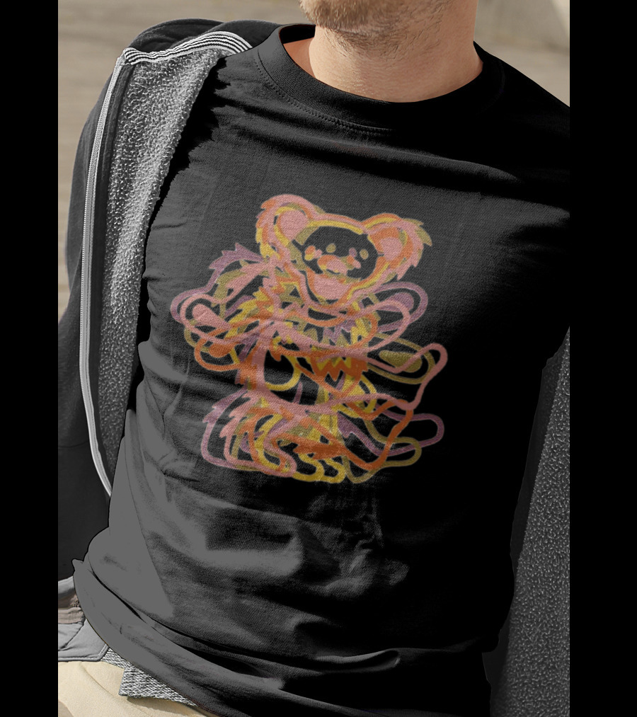 Senprints Promo Code Bear's Choice Grateful Dead Merch Dancing Bear T-Shirt