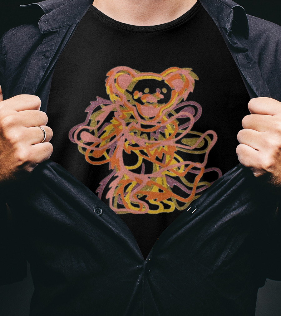 Senprints Promo Code Bear's Choice Grateful Dead Merch Dancing Bear T-Shirt