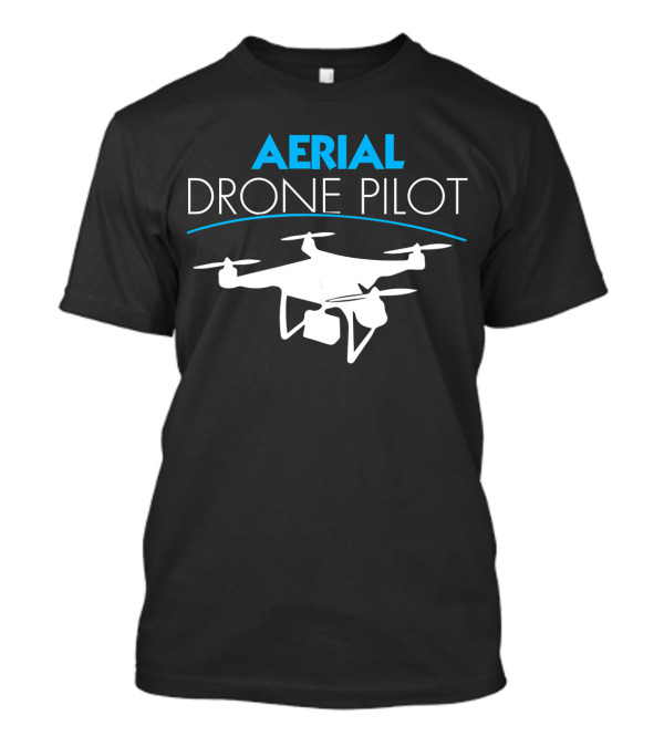 Aerial Drone Pilot Cool Tech Geek T-Shirt