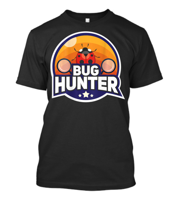 Bug Hunter Ladybug Adventure With Magnifying Glasses T-Shirt