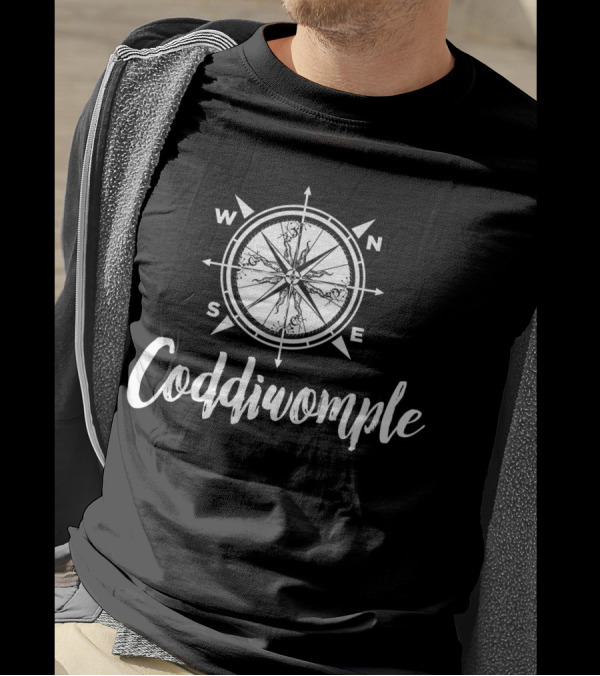 Coddiwomple Compass Travel Adventure Hiking Wanderlust Direction Explorer T-Shirt