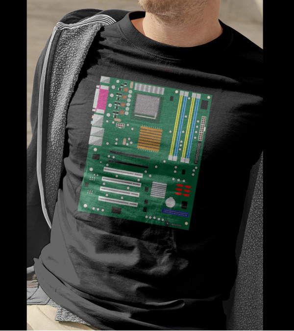 Computer Engineering Motherboard Circuit T-Shirt