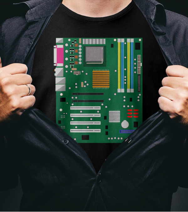 Computer Engineering Motherboard Circuit T-Shirt