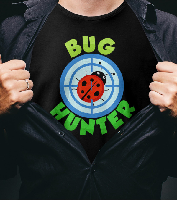 Bug Hunter Ladybug Cute Bug T-Shirt