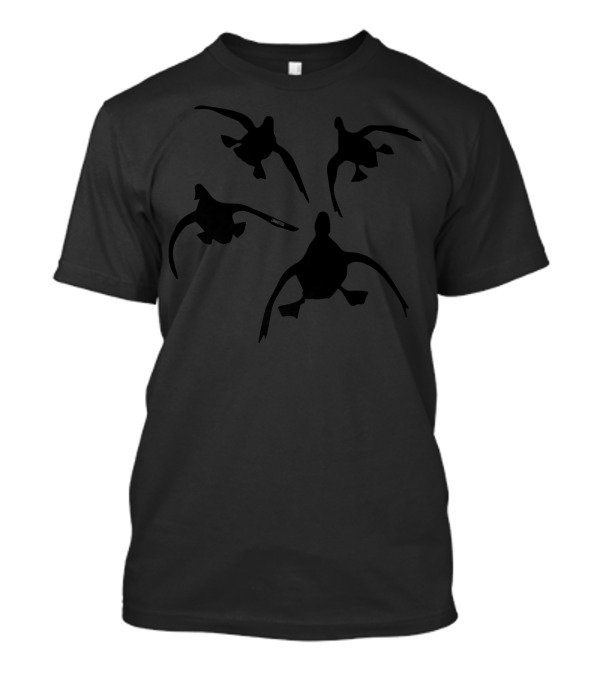 Four Coming In Duck Hunting T-Shirt