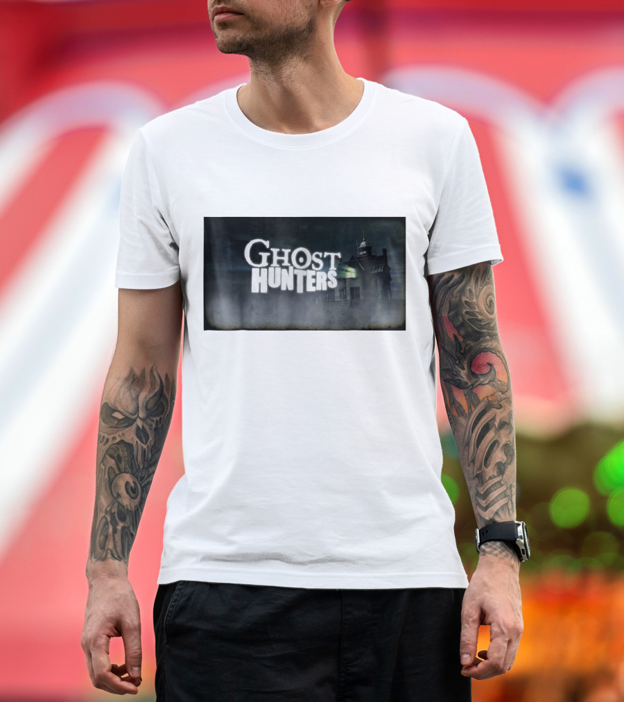 Ghost Hunters Paranormal Adventure Time in Haunted House T-Shirt