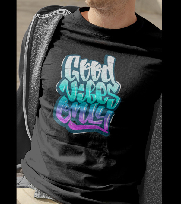Good Vibes Only Quotes Top Inspira T-Shirt