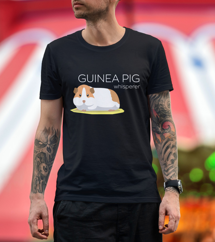 Guinea Pig Whisperer Cute Guinea Pig T-Shirt