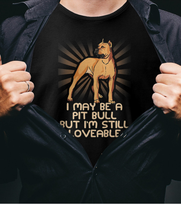 Pit Bull Strong And Loveable T-Shirt