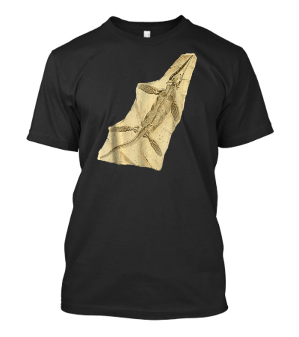 Ichthyosaur Fossil Marine Reptile Skeleton Paleontology T-Shirt