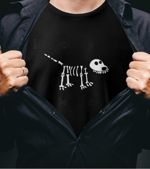 In Dog Years I'm Dead Skeleton T-Shirt