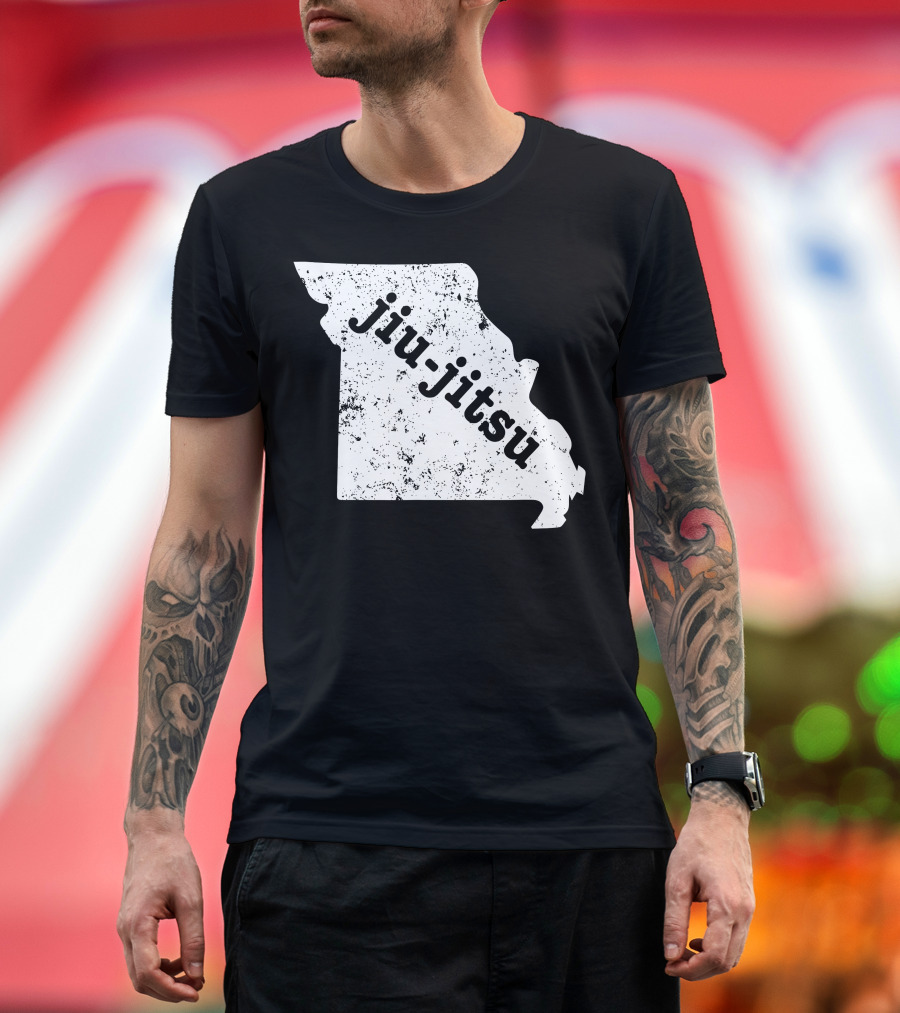 Missouri Jiu Jitsu Dad Brazilian Jujuts T-Shirt