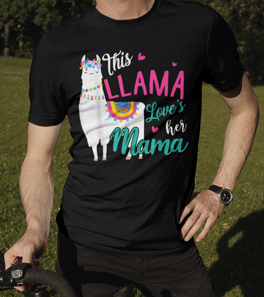 This Llama Loves Her Mama Mother's Day T-Shirt