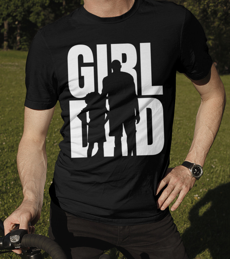 GirlDad Proud Father Of Daughters T-Shirt