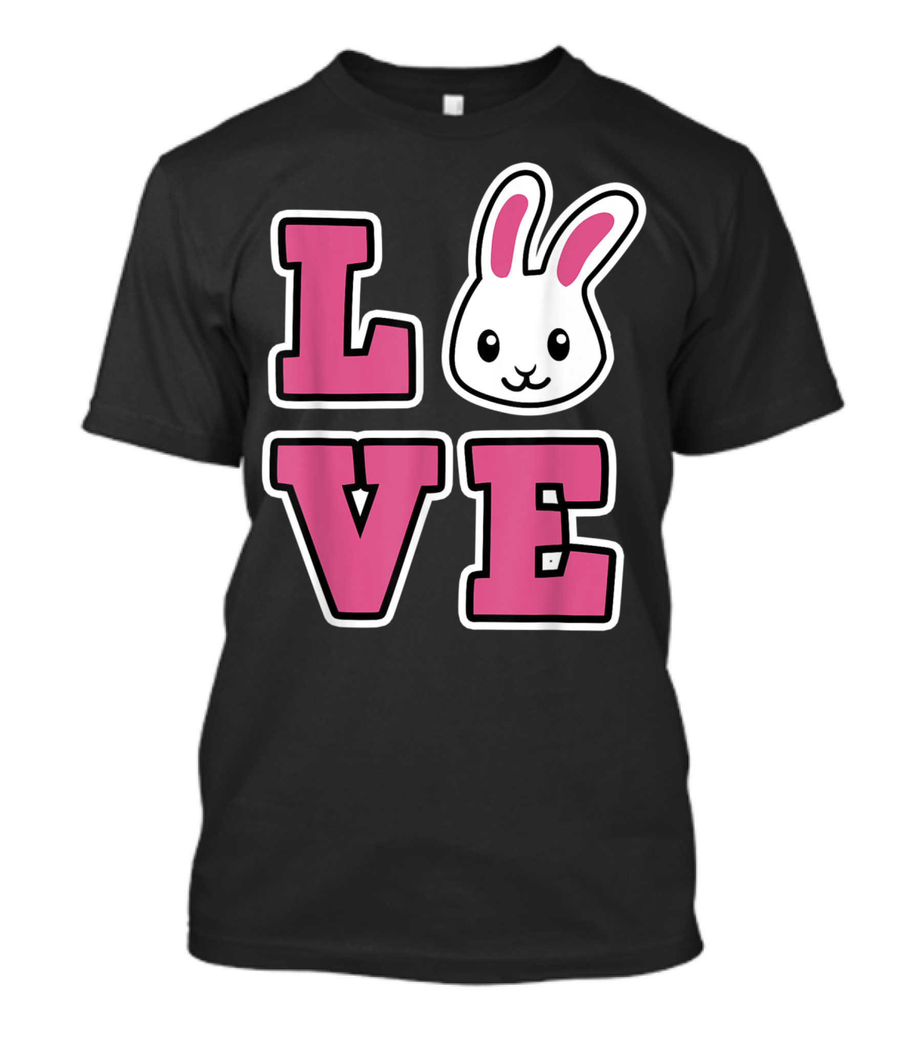 LOVE Bunny And Women For Easter Love Bunny T-Shirt