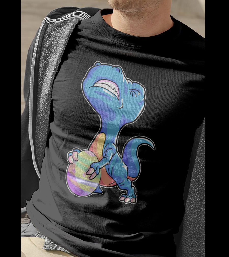 Dinosaur Egg Easter Rex Hates Hunting T-Shirt