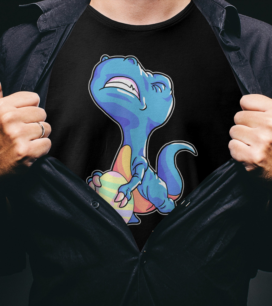 Dinosaur Egg Easter Rex Hates Hunting T-Shirt