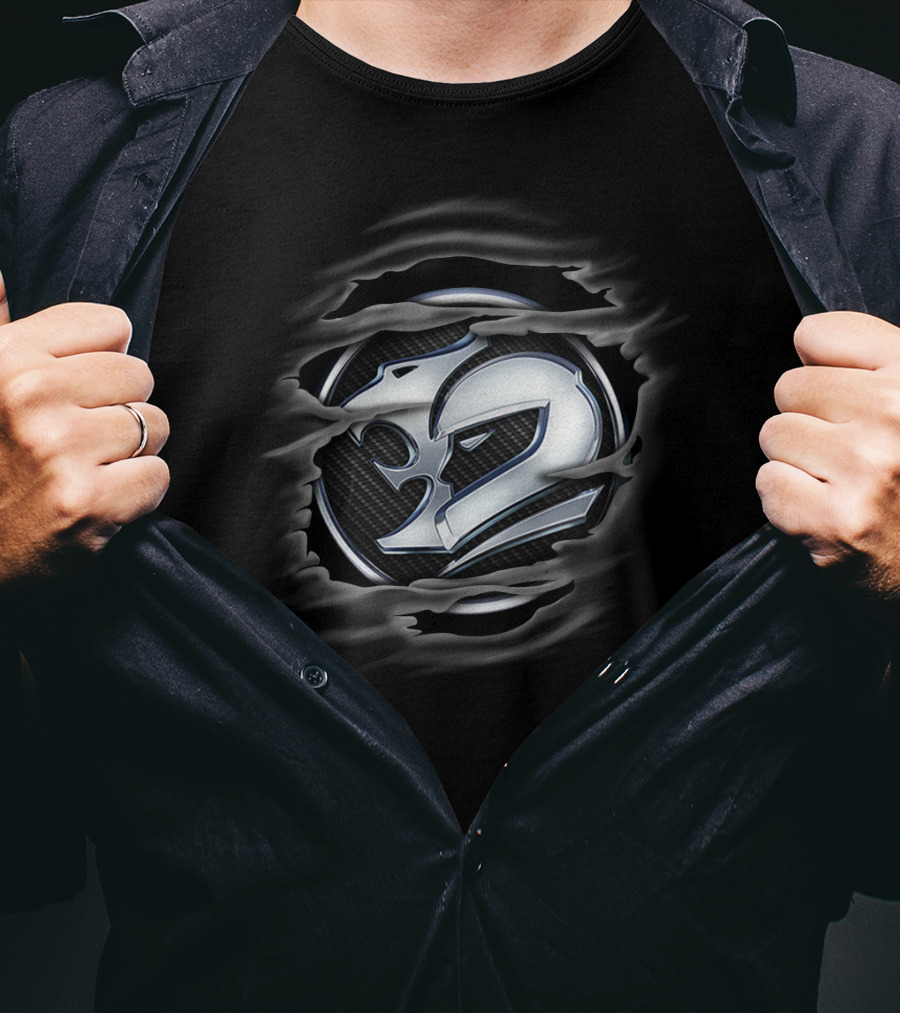 LIMITED HSV Holden Racing Silver Number 2 Emblem T-Shirt