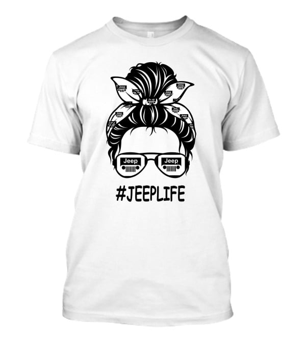 JEEPLIFE Jeep Bandana Sunglasses T-Shirt