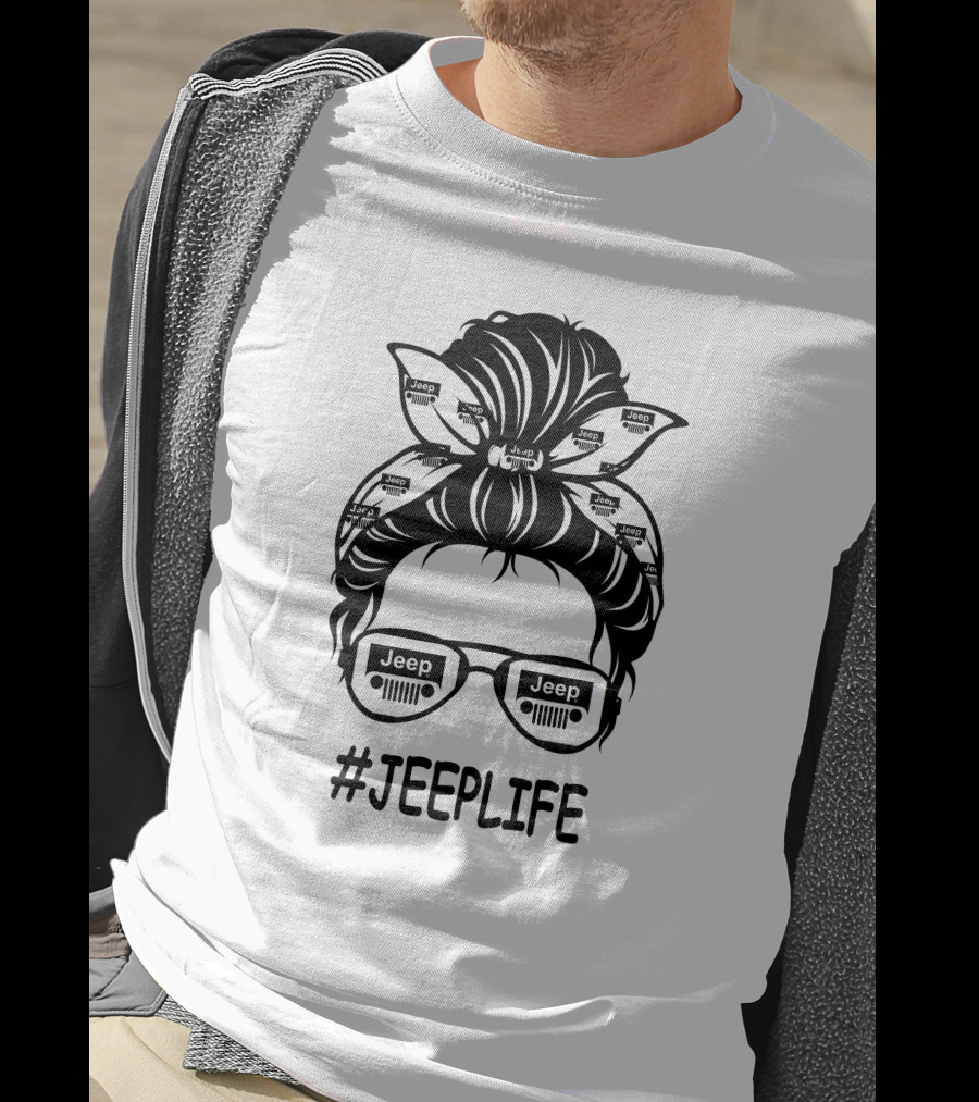 JEEPLIFE Jeep Bandana Sunglasses T-Shirt