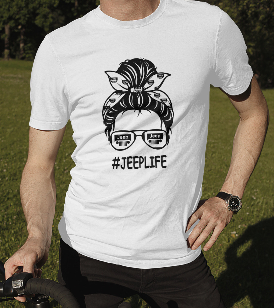 JEEPLIFE Jeep Bandana Sunglasses T-Shirt