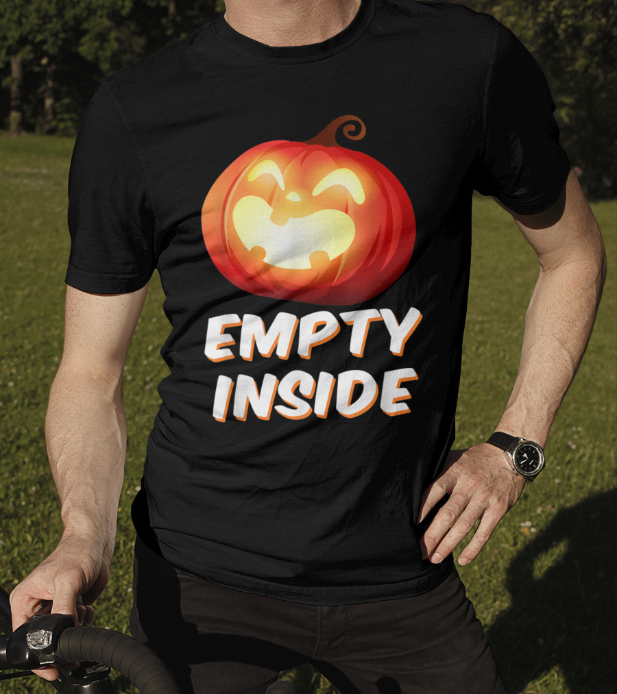 Empty Inside Halloween Pumpkin T-Shirt