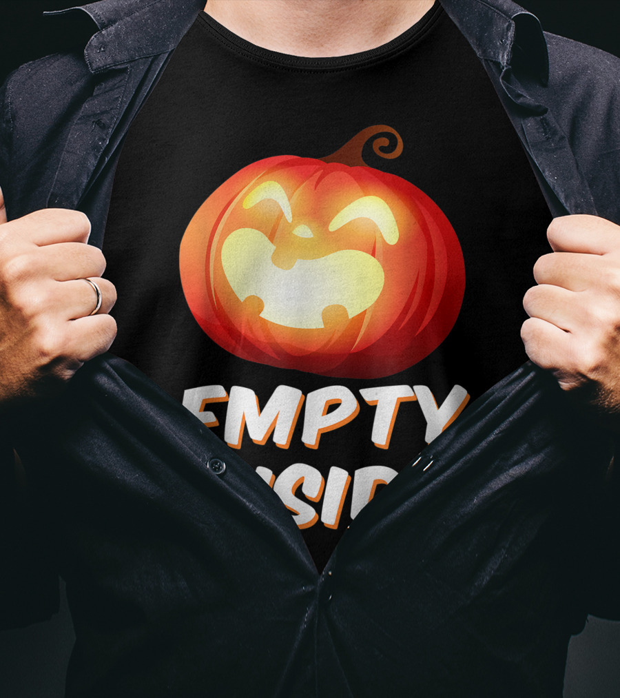 Empty Inside Halloween Pumpkin T-Shirt