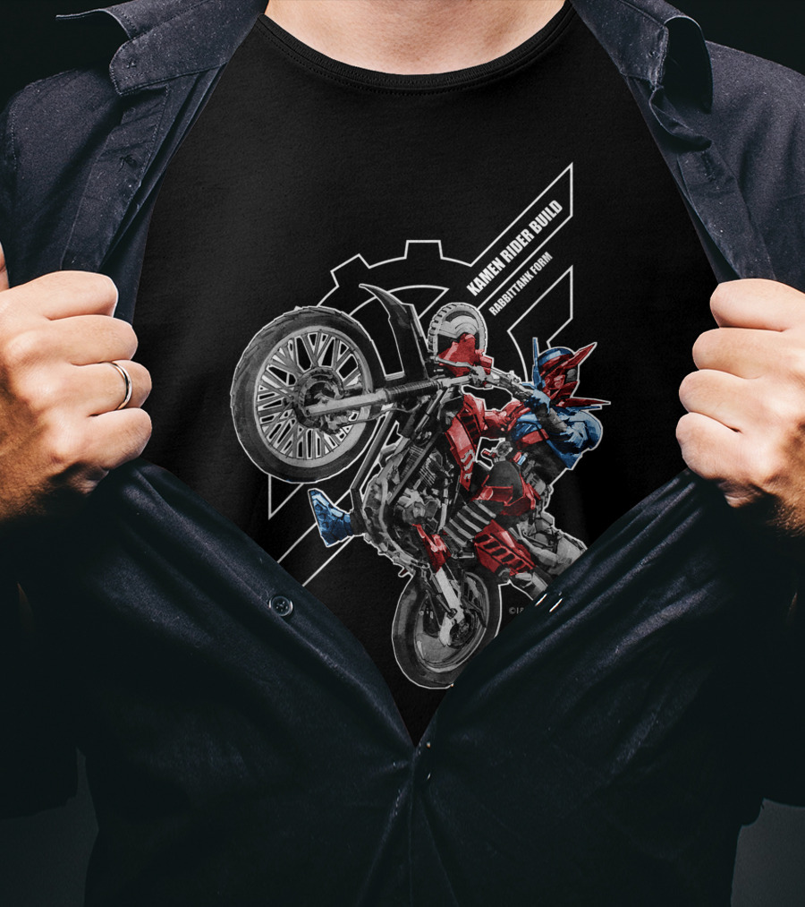 Kamen Rider Build RabbitTank Form Yoshito Sugawara T-Shirt