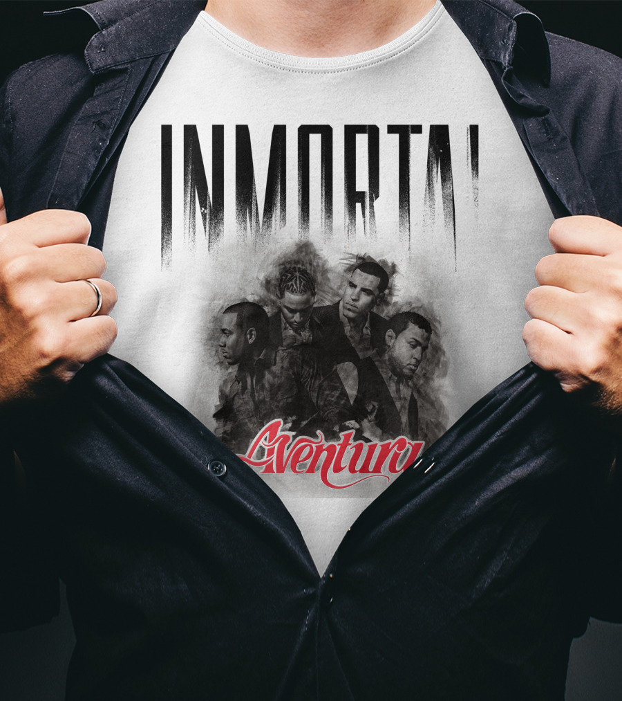 Aventura Inmortal Gira US Tour T-Shirt