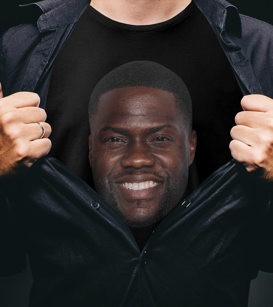 Kevin Hart Funny Big Head Face T-Shirt