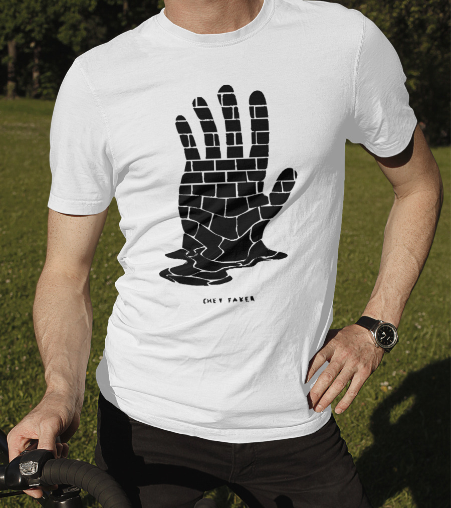 Chet Faker Built On Glass 2 Brick Hand T-Shirt
