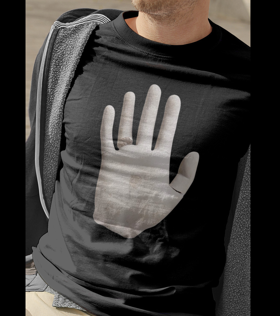 Built On Glass Hand Sculpture T-Shirt