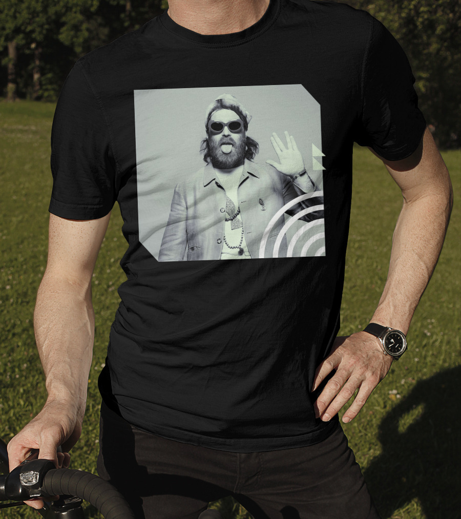Chet Faker Hi With Sunglasses And Hand Gesture T-Shirt