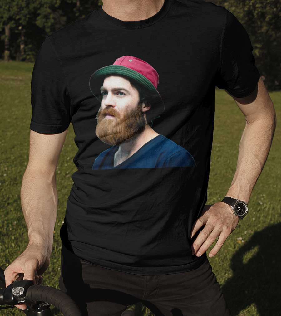 Chet Faker 2 Red And Green Bucket Hat Beard T-Shirt