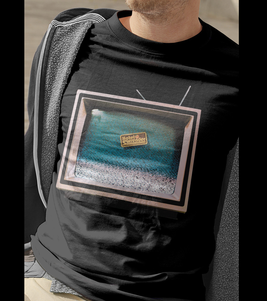 Hotel Surrender TV Static Retro Television T-Shirt