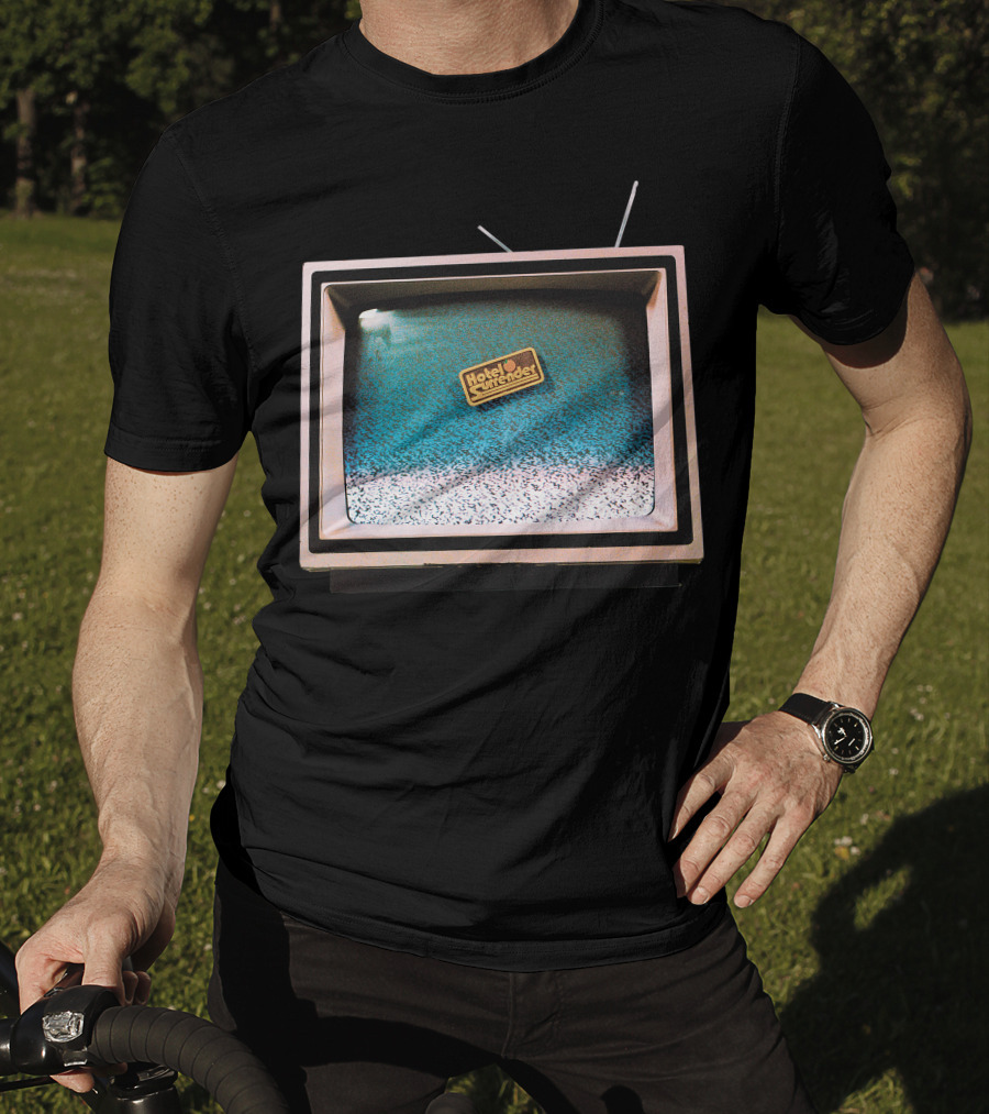 Hotel Surrender TV Static Retro Television T-Shirt