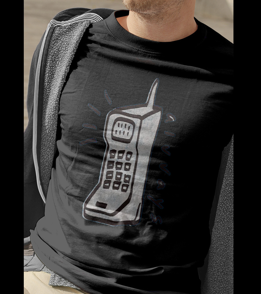 Alvvays Vintage Cellphone Retro Influence T-Shirt