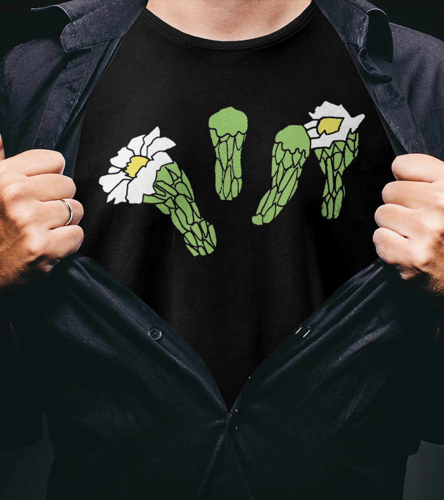 Algernon Cadwallader A. Cadwallader Saguaro Cactus Flowers T-Shirt