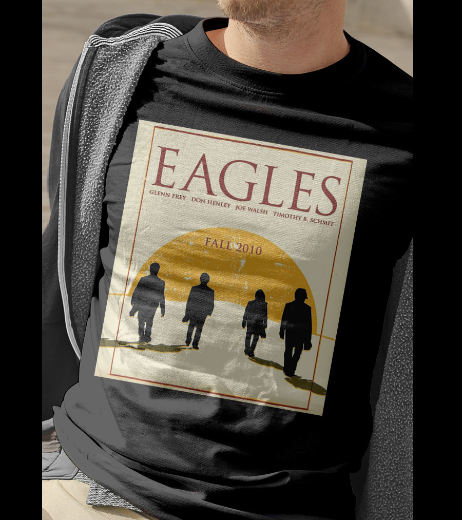 Eagles Fall 2010 Glenn Frey Don Henley Joe Walsh Timothy B. Schmit T-Shirt