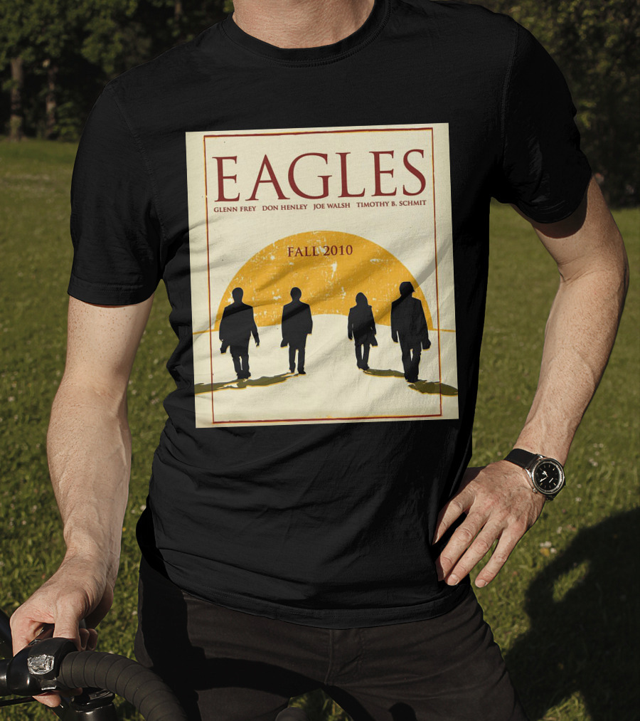 Eagles Fall 2010 Glenn Frey Don Henley Joe Walsh Timothy B. Schmit T-Shirt